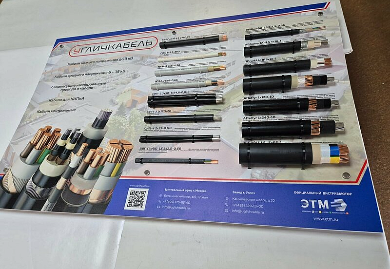 Наше портфолио - Информационные стенды для &quot;Угличкабель&quot;