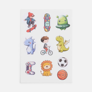 Стикерпак бумажный Thematik, для мальчиков
