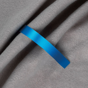 Лента сатиновая Satin 10 S, голубая, 10 см