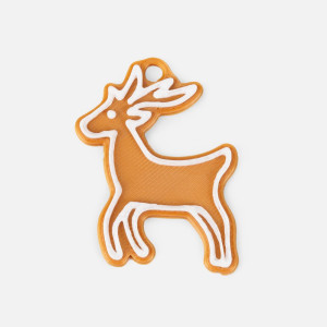 Мини-подвеска «Пряник», 3D-печать на заказ, олень