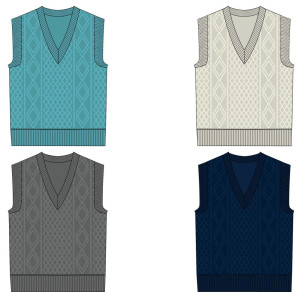 Жилет оверсайз на заказ Tricksy Terra Grand, акрил