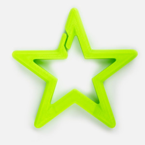 Брелок Impreso, 3D-печать на заказ, звезда