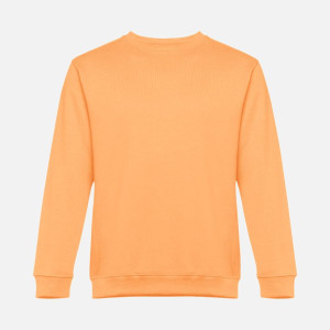 Свитшот унисекс Delta, светло-оранжевый