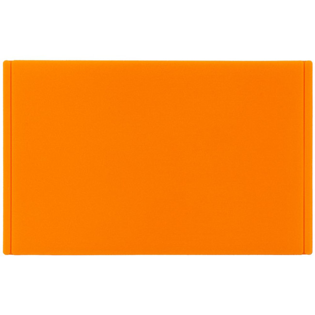 Лейбл из ПВХ Dzeta, ХL, оранжевый неон