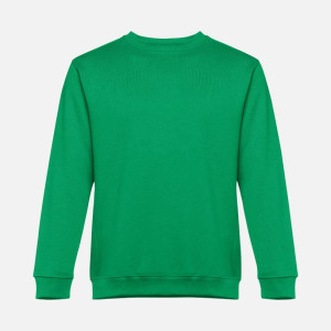 Свитшот унисекс Delta, зеленый