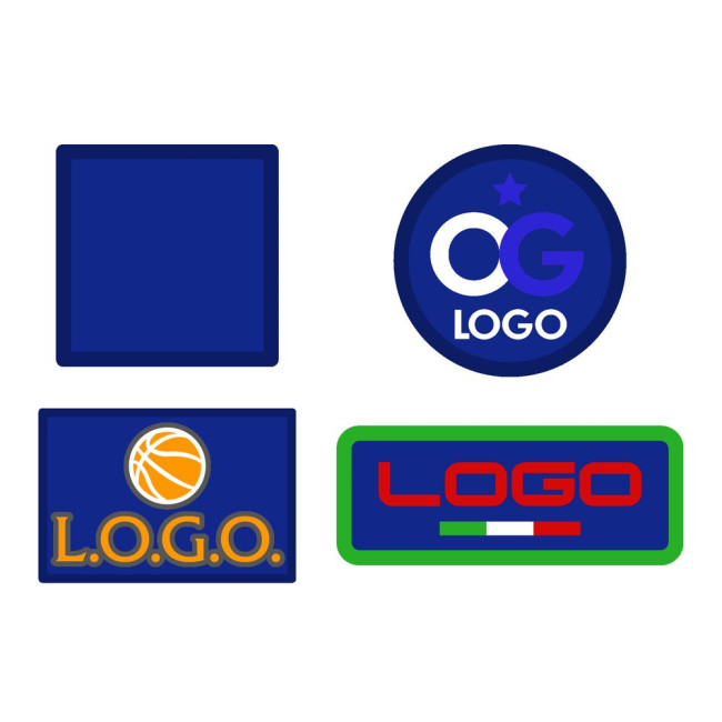 Шеврон из габардина Gabo S, синий