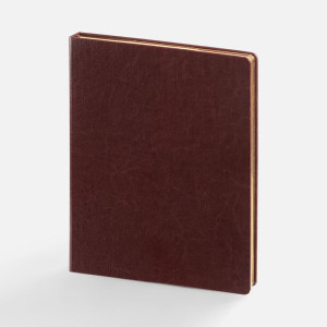 Ежедневник Grand Nebraska на заказ, недатированный, бордовый