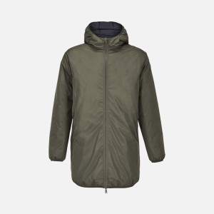 Куртка-парка унисекс Reverse, темный хаки