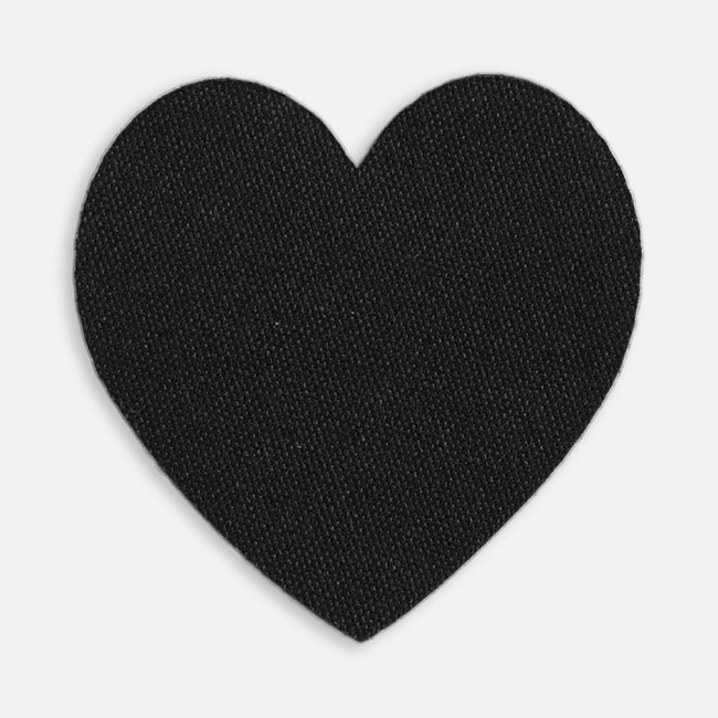 Наклейка тканевая Lunga Cor, M, черная