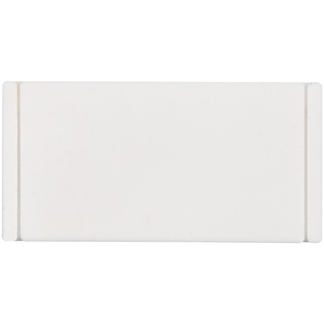 Лейбл из ПВХ Dzeta, XS, белый