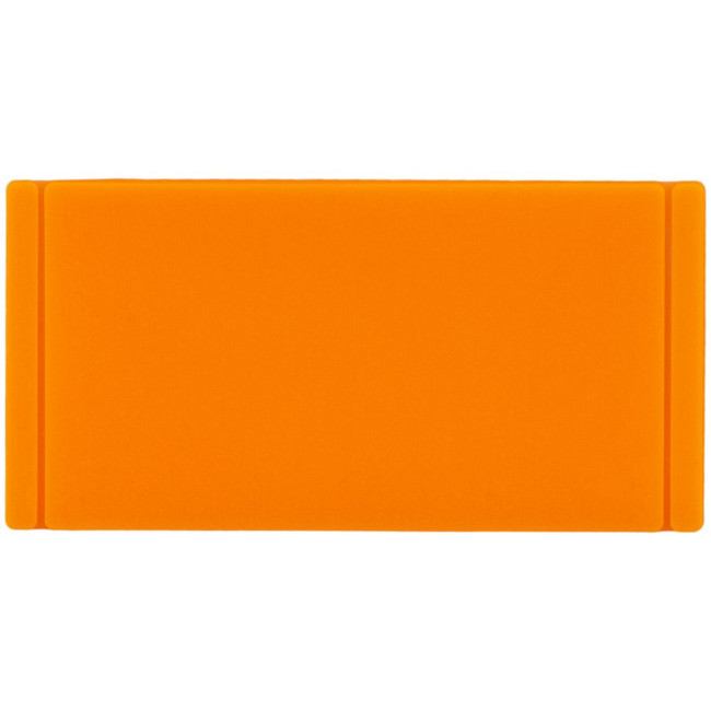 Лейбл из ПВХ Dzeta, XS, оранжевый неон