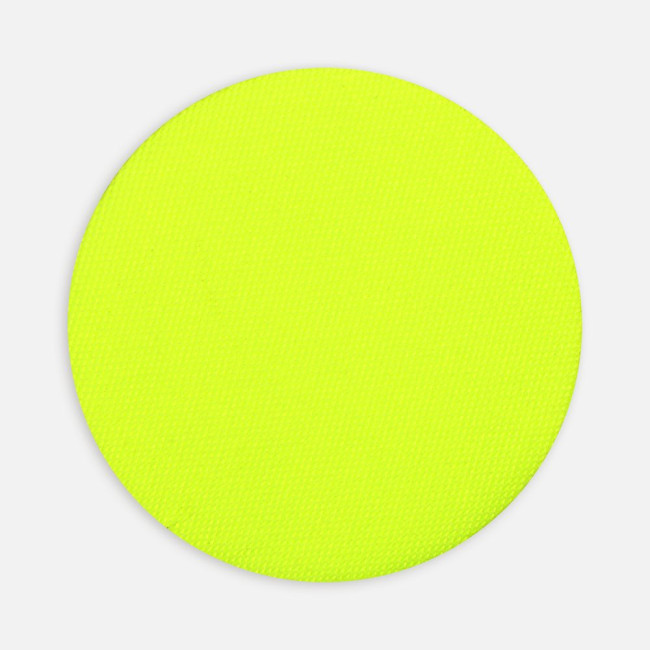Наклейка тканевая Lunga Round, M, желтый неон