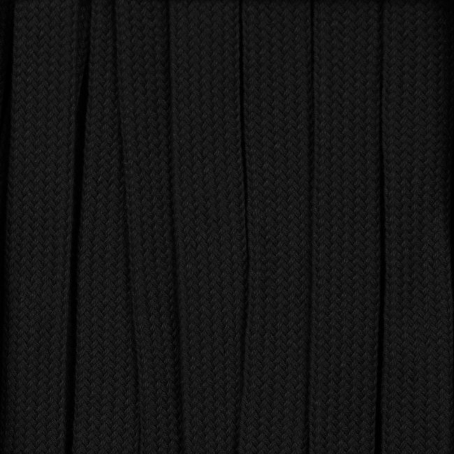 Плоский шнур Cord S, черный, 40 см