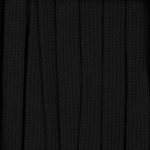 Плоский шнур Cord L, черный, 120 см