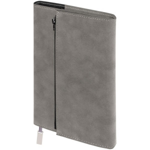 Ежедневник Grace на заказ, недатированный, серый