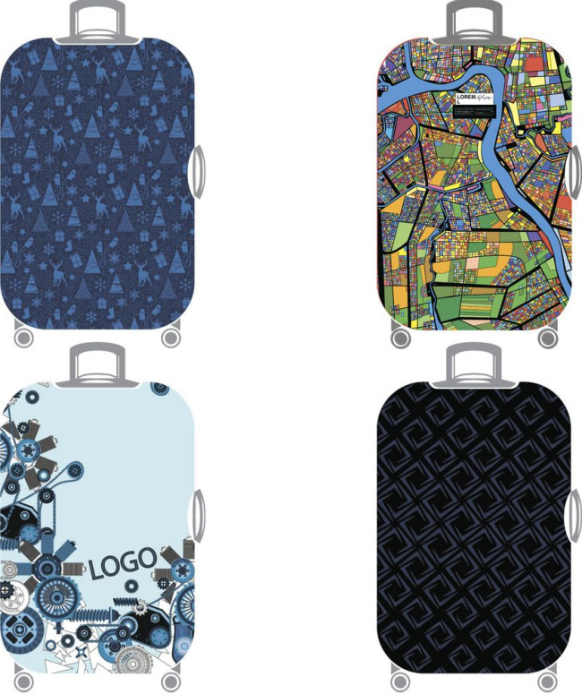 Чехол на чемодан Kansi на заказ, неопрен