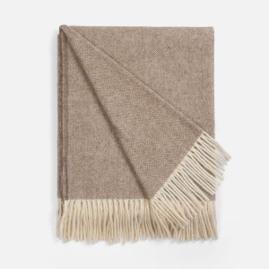 Плед Barolo, бежевый