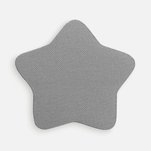 Наклейка тканевая Lunga Bial, M, серая