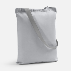 Шопер B4, серый с серыми ручками