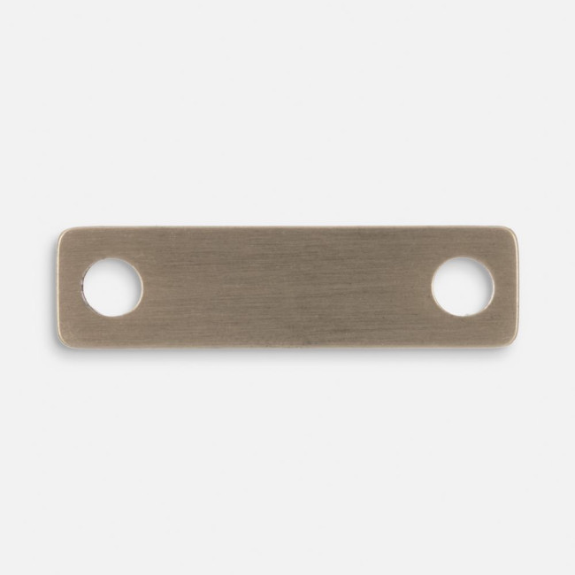 Шильдик металлический Alfa Liten, бронзовый