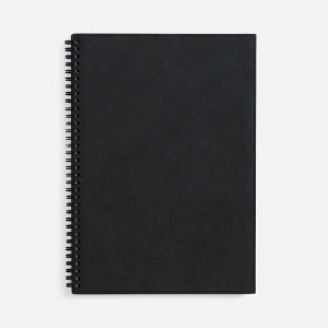 Ежедневник Notera Maxi, недатированный, черный